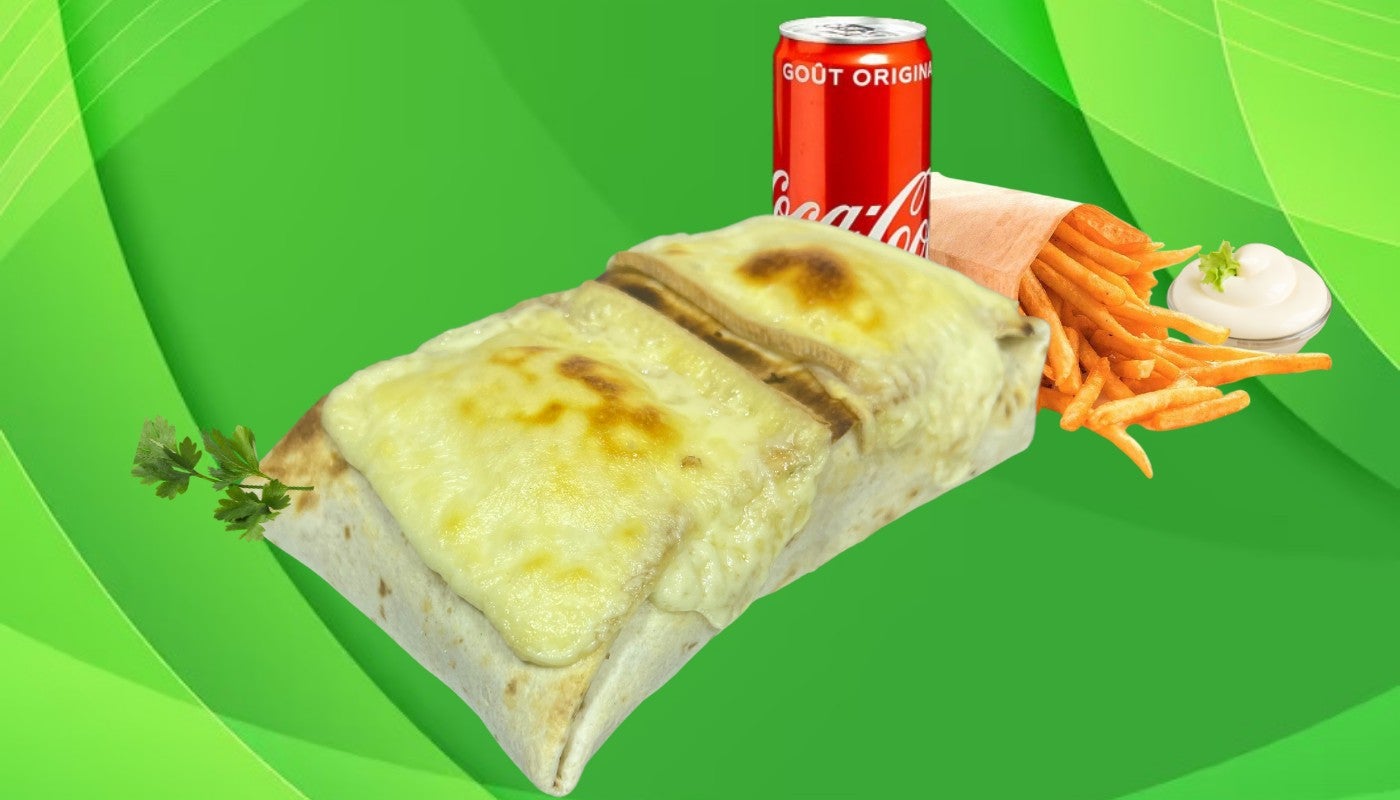 Menu Tacos gratiné aux raclettes🧀