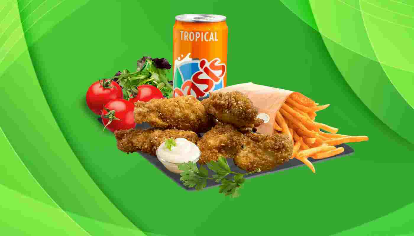 Menu bucket 10 tenders ® 🍗🍟🥤