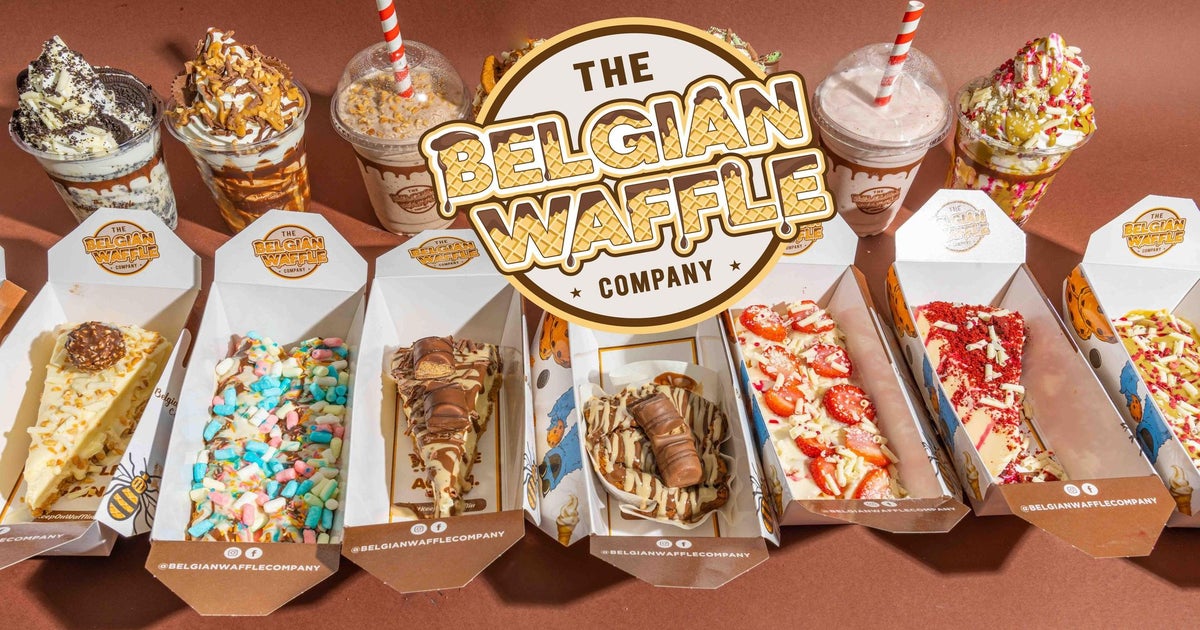 The Belgian Waffle Company Huddersfield Delivery From Huddersfield