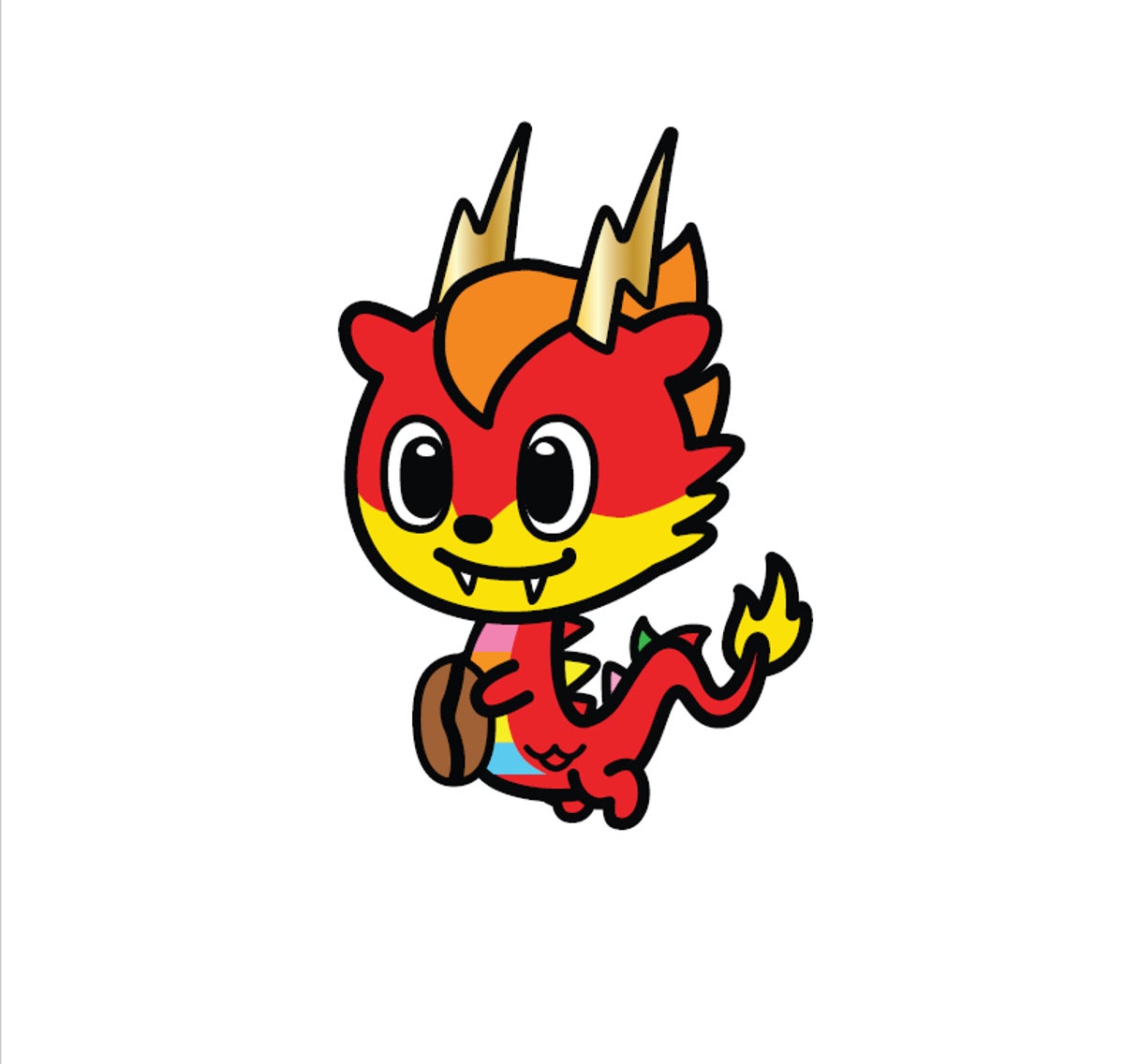 Dragon Tokidoki Pin