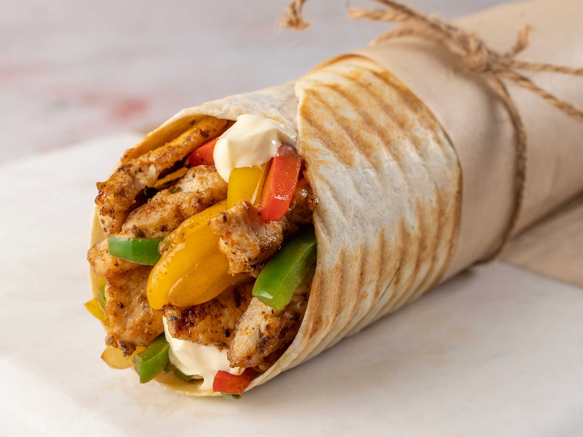Workshop Chicken Fajita Wrap