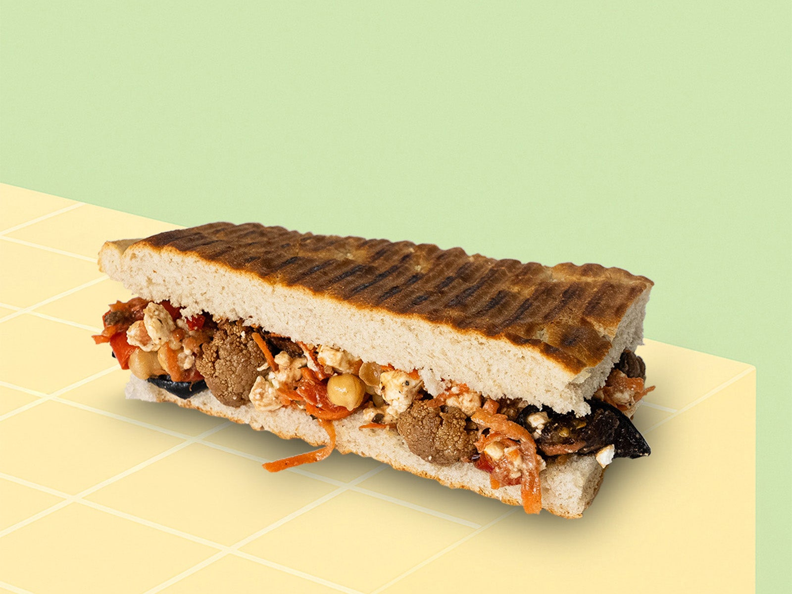 Roasted Veggie Panini