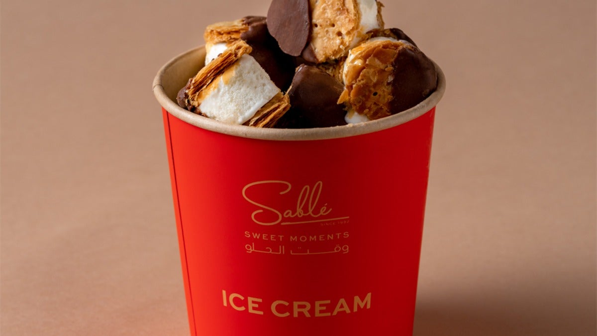 Mille Feuille - Chocolate Ice Cream Bites