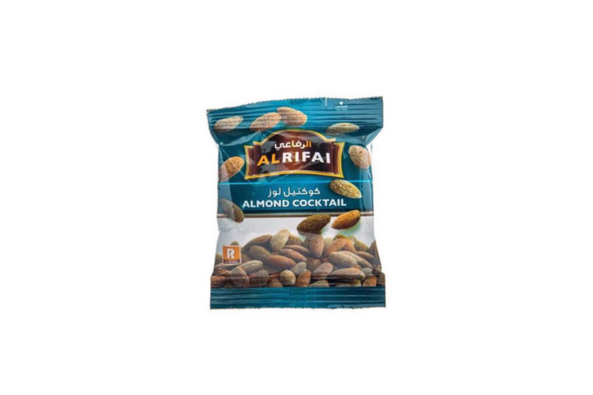 Al Rifai Cocktail Almonds 25g Snack Pack