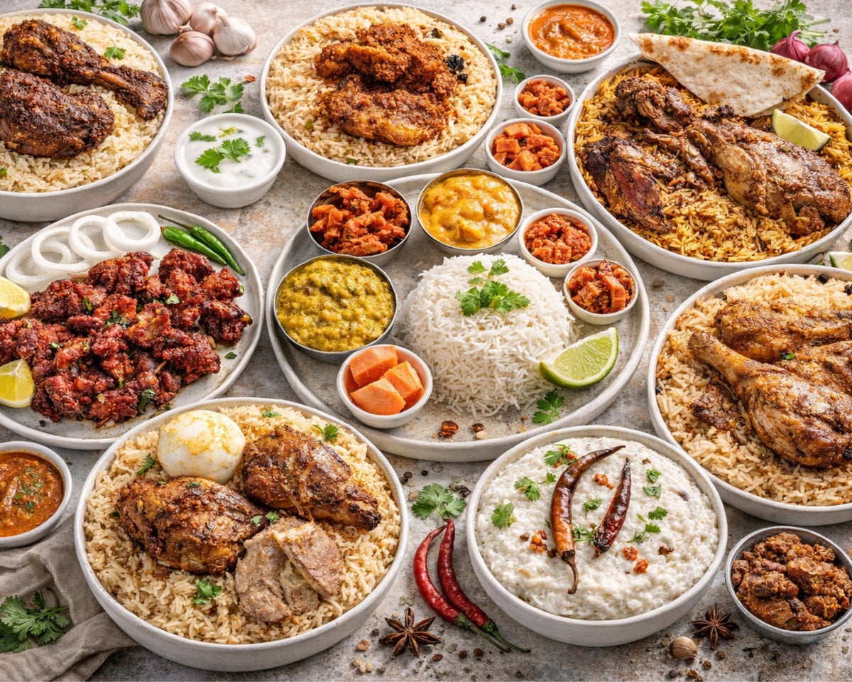 Rice Affair signature biryani
