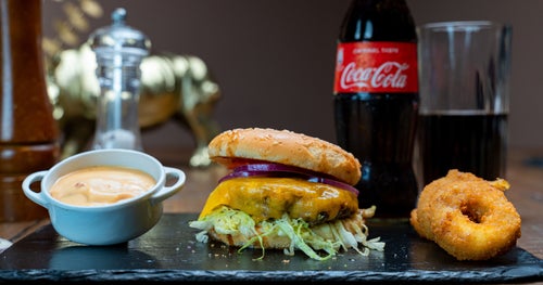Foto dal menu del ristorante Zoo Burger