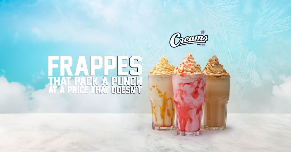 Creams Café Reading delivery from Reading Central Order with Deliveroo