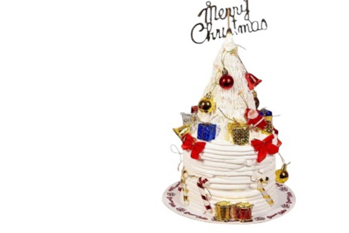 White tree Christmas