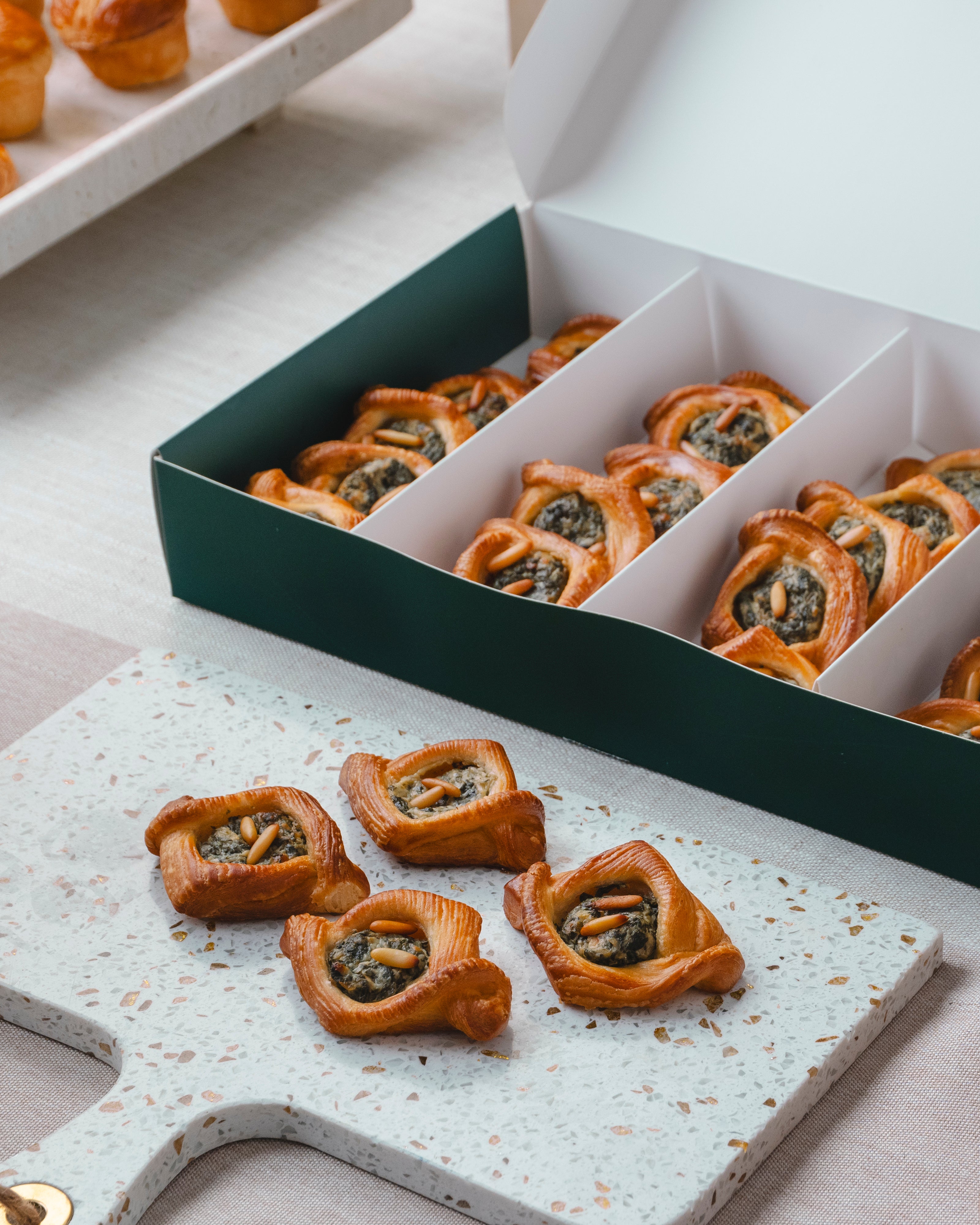 Feta Spinach Danish