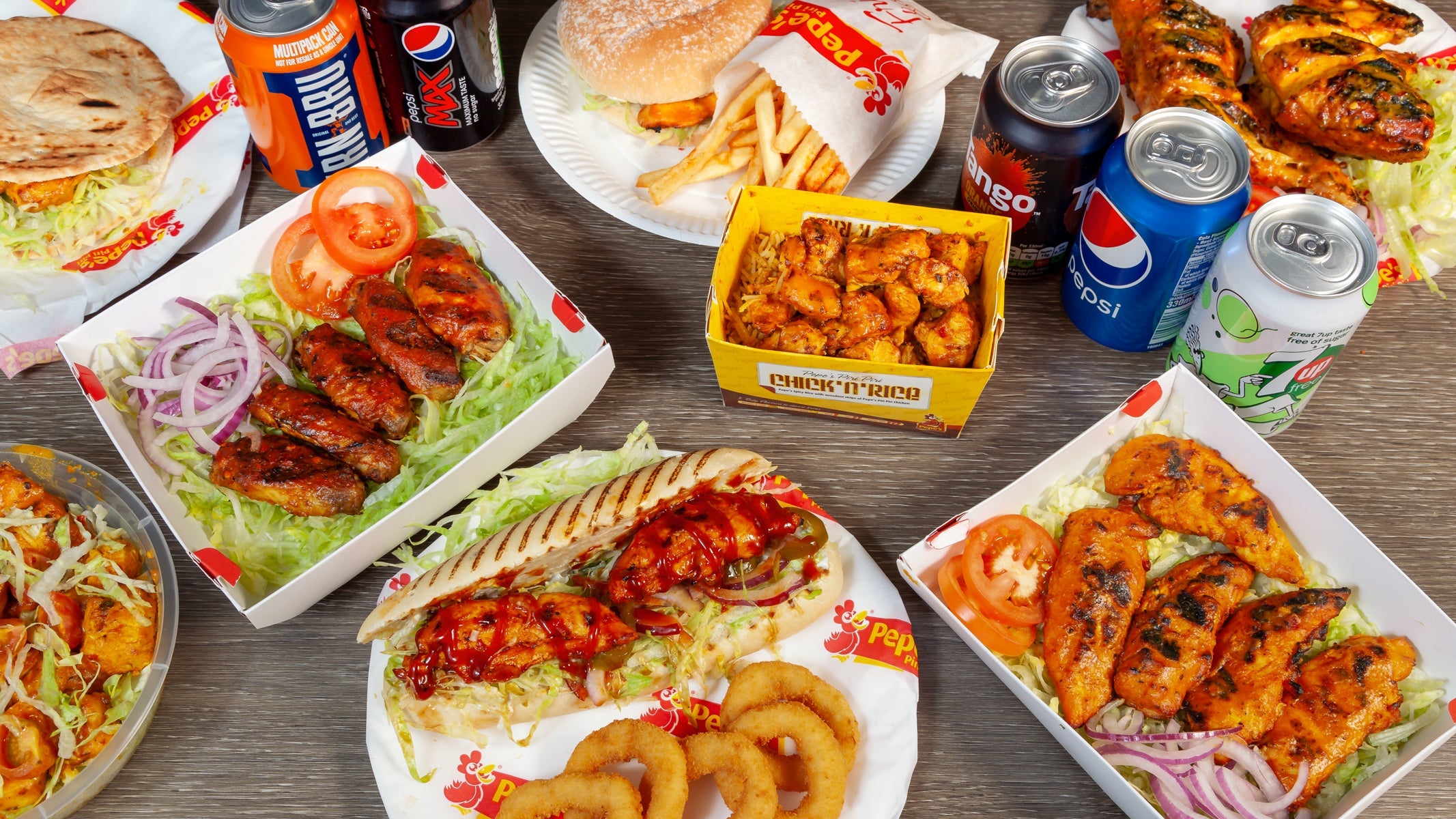 Pepe's Piri Piri delivery from Order with Deliveroo