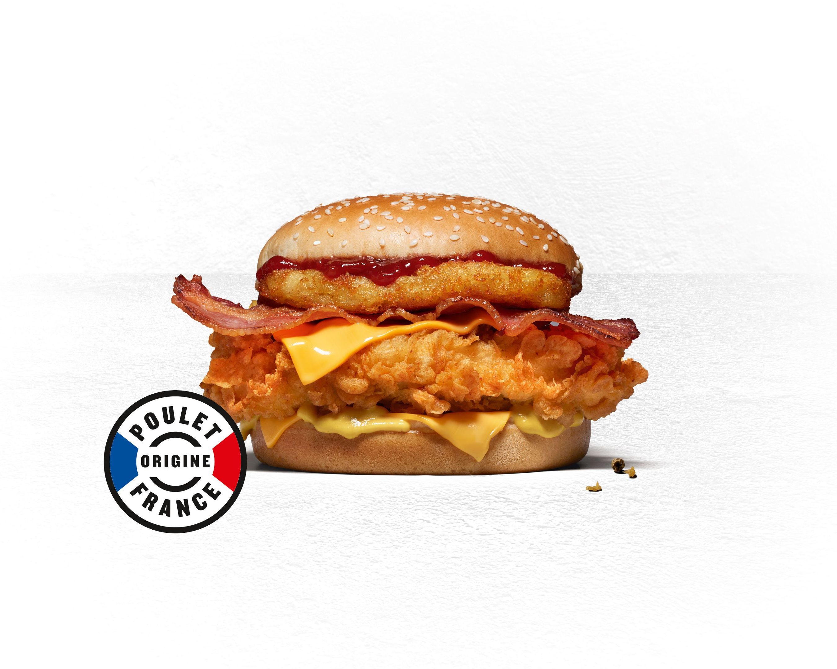 TOWER® CHEESE & BACON DE POULET