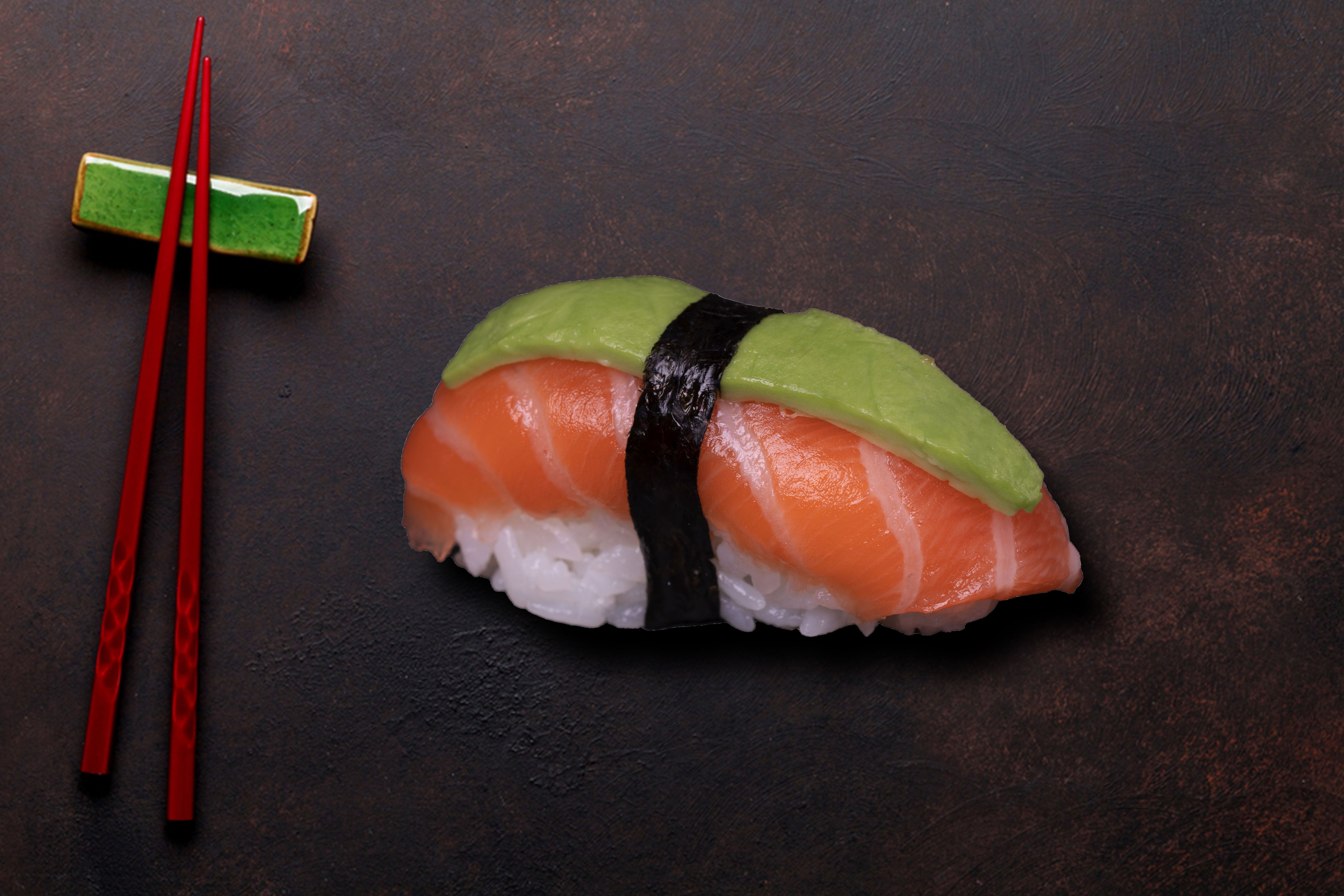 Sushi Saumon avocat x2