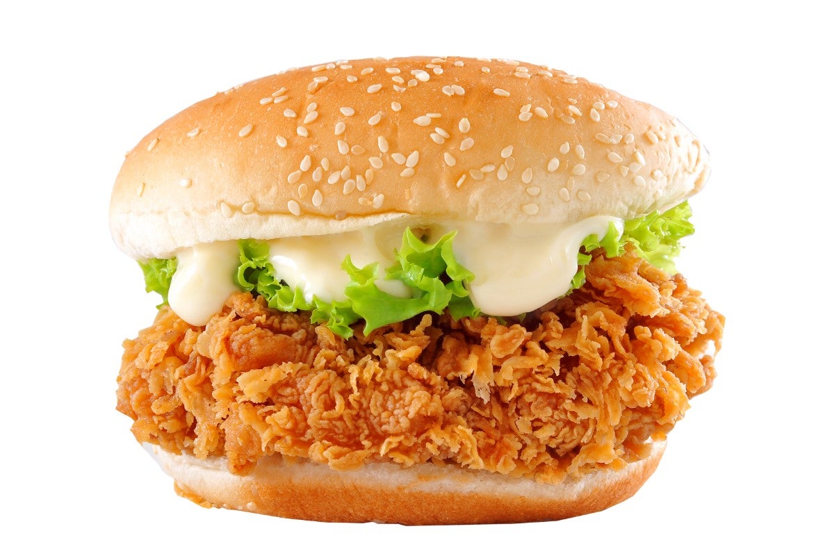 Le Crunchy Peppery Burger