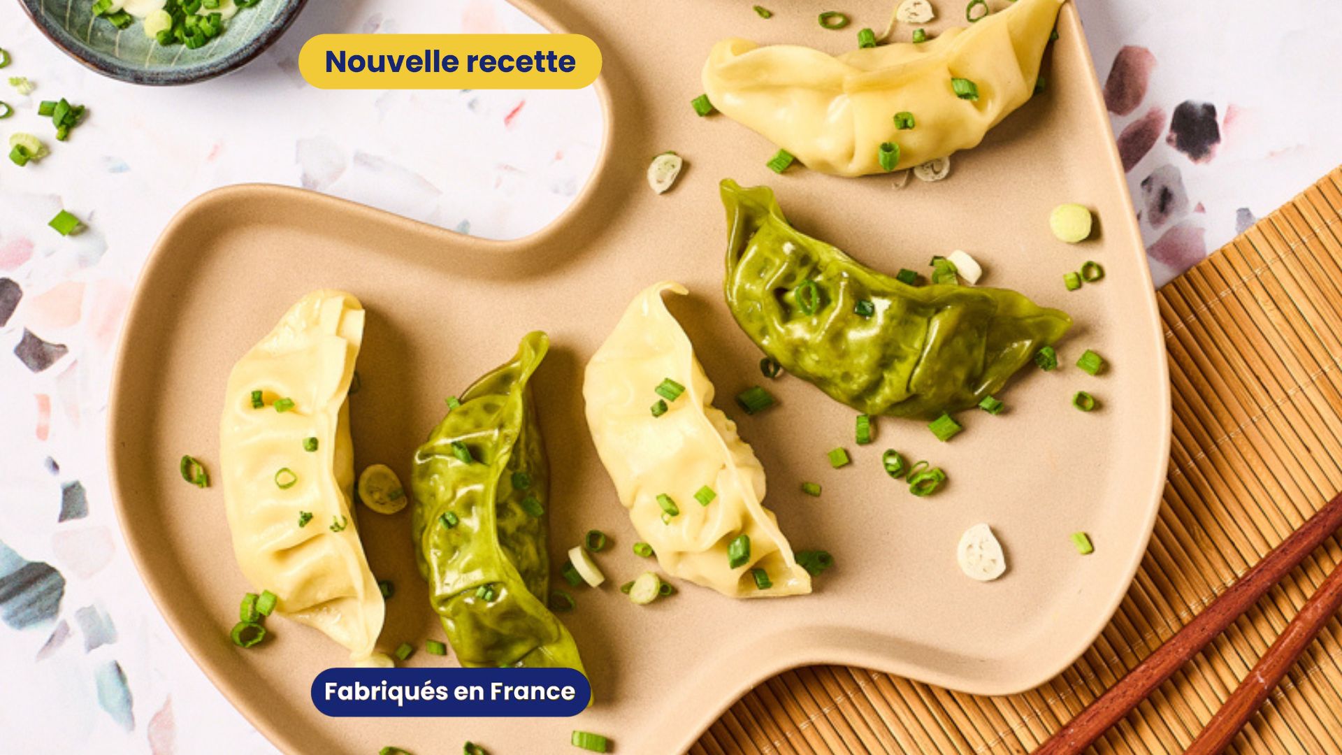Box de gyozas mixtes