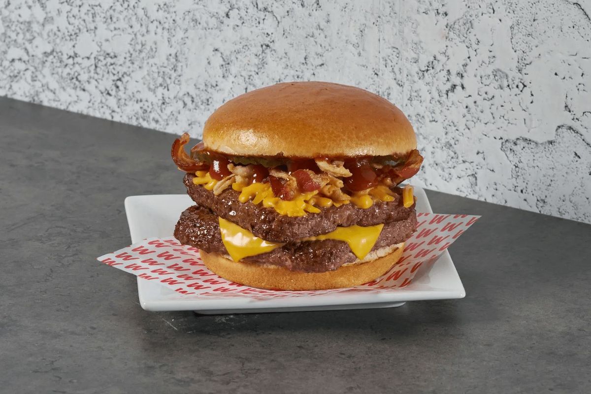 BBQ Bacon Melt Double Cheeseburger 