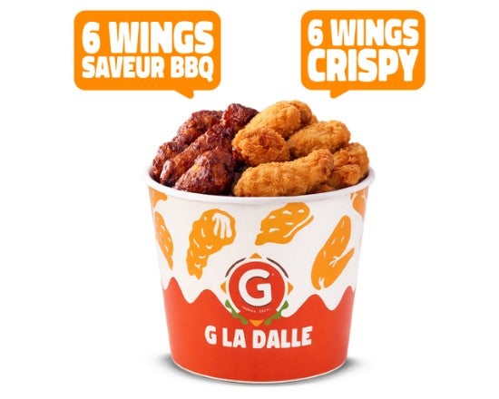 Bucket Royale Duo Wings 