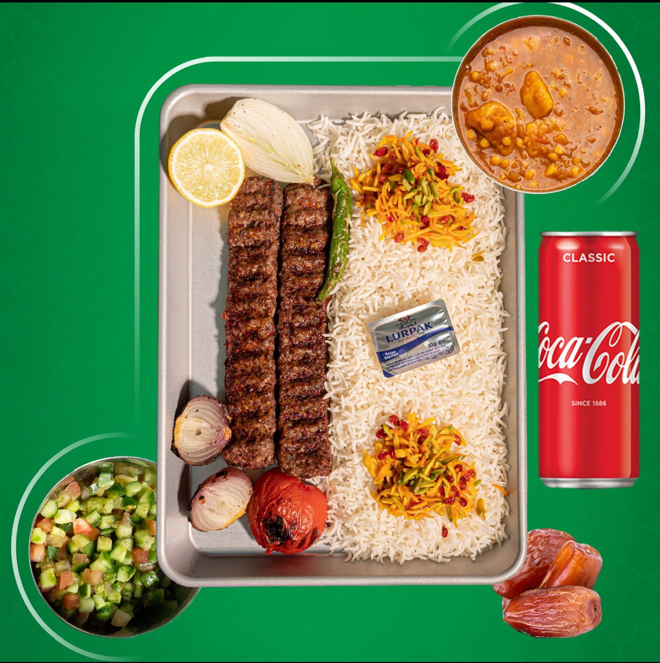 Kabab Shams Meal