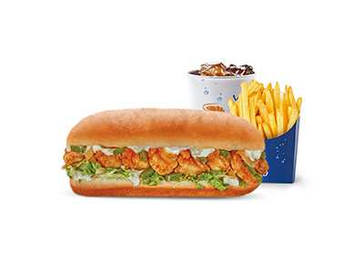 Shrimpy Fajita Sandwich Meal