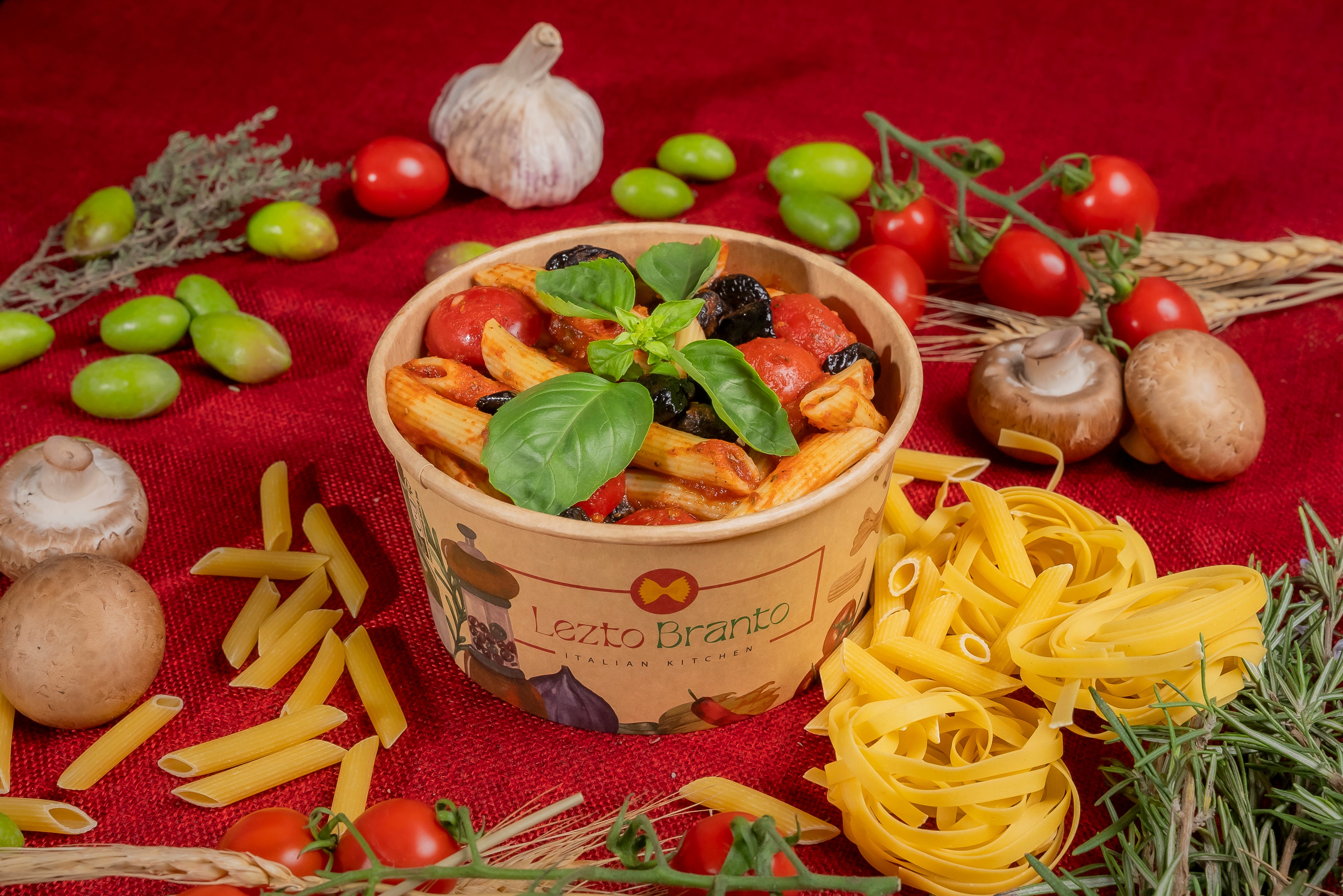 Penne arrabiata