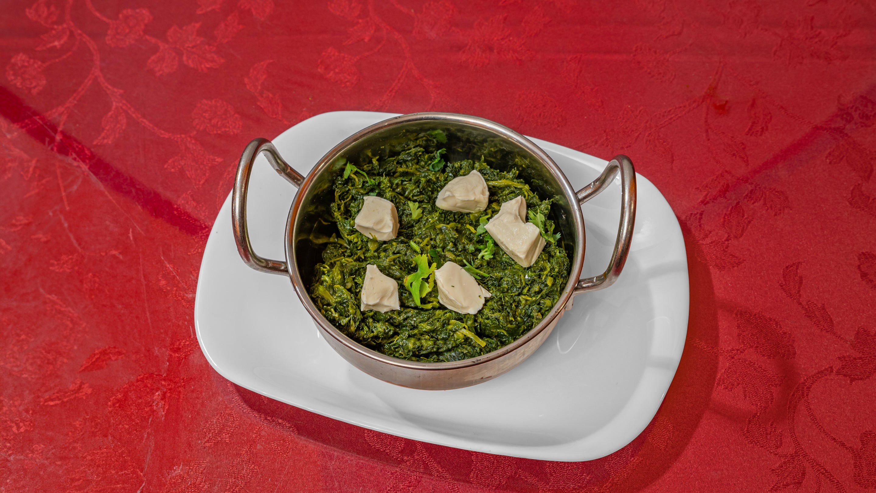 Plat palak paneer