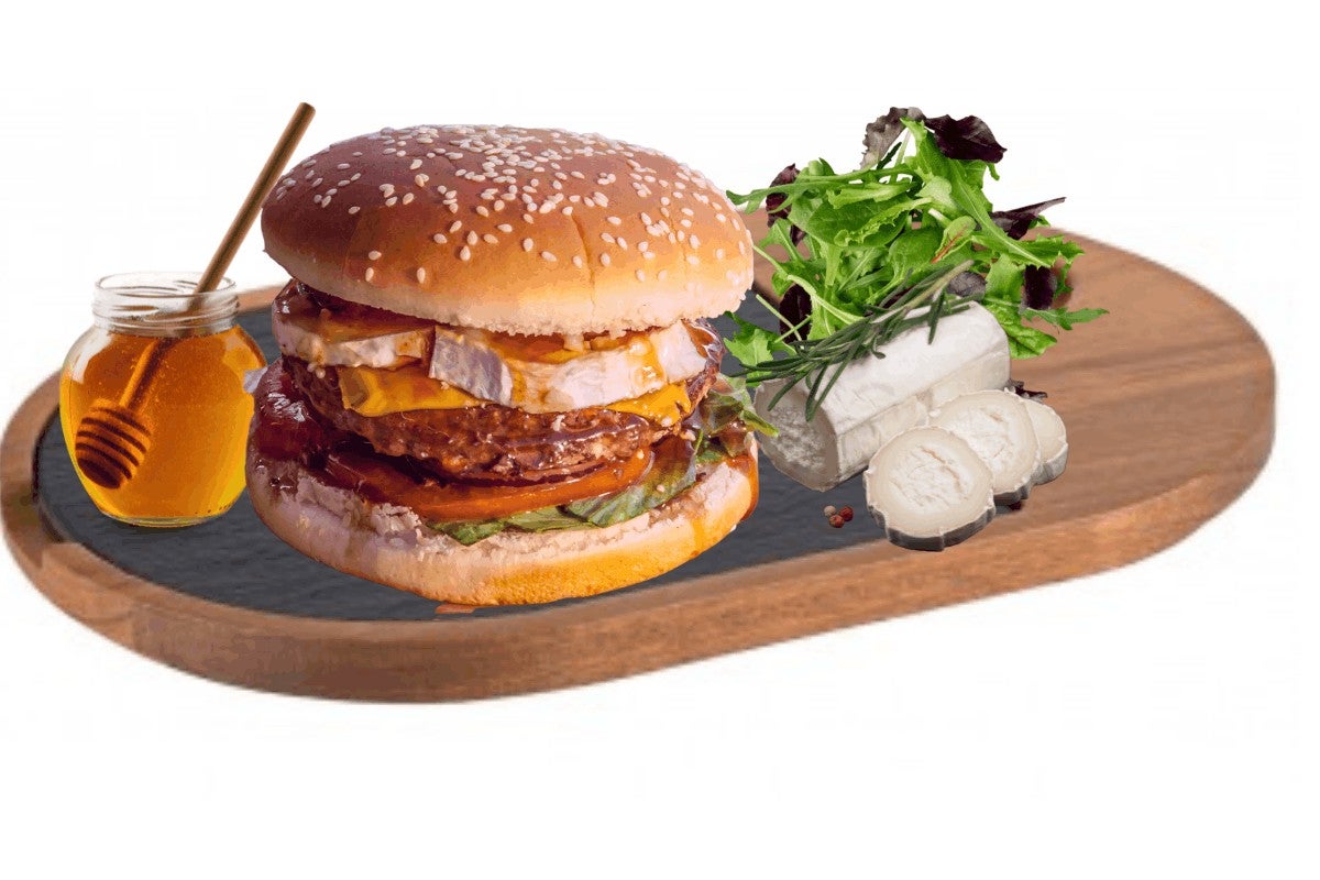 Burger chèvre-miel™️🍯🐐