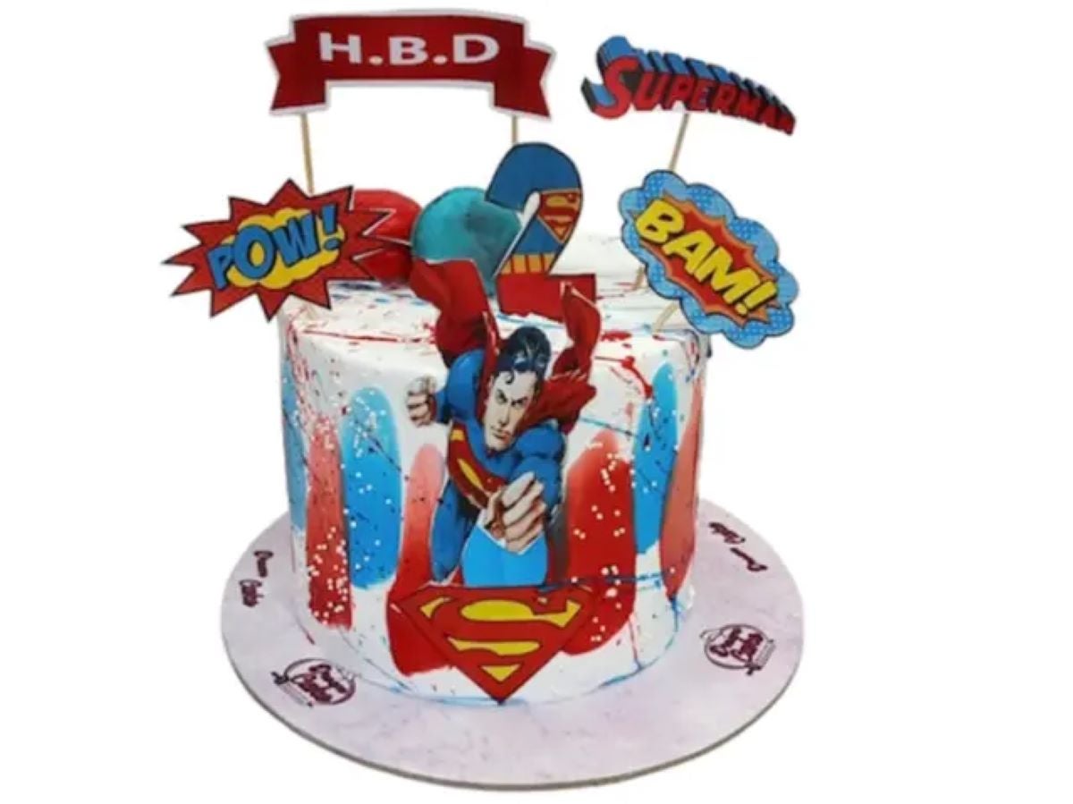 Superman Cake 2