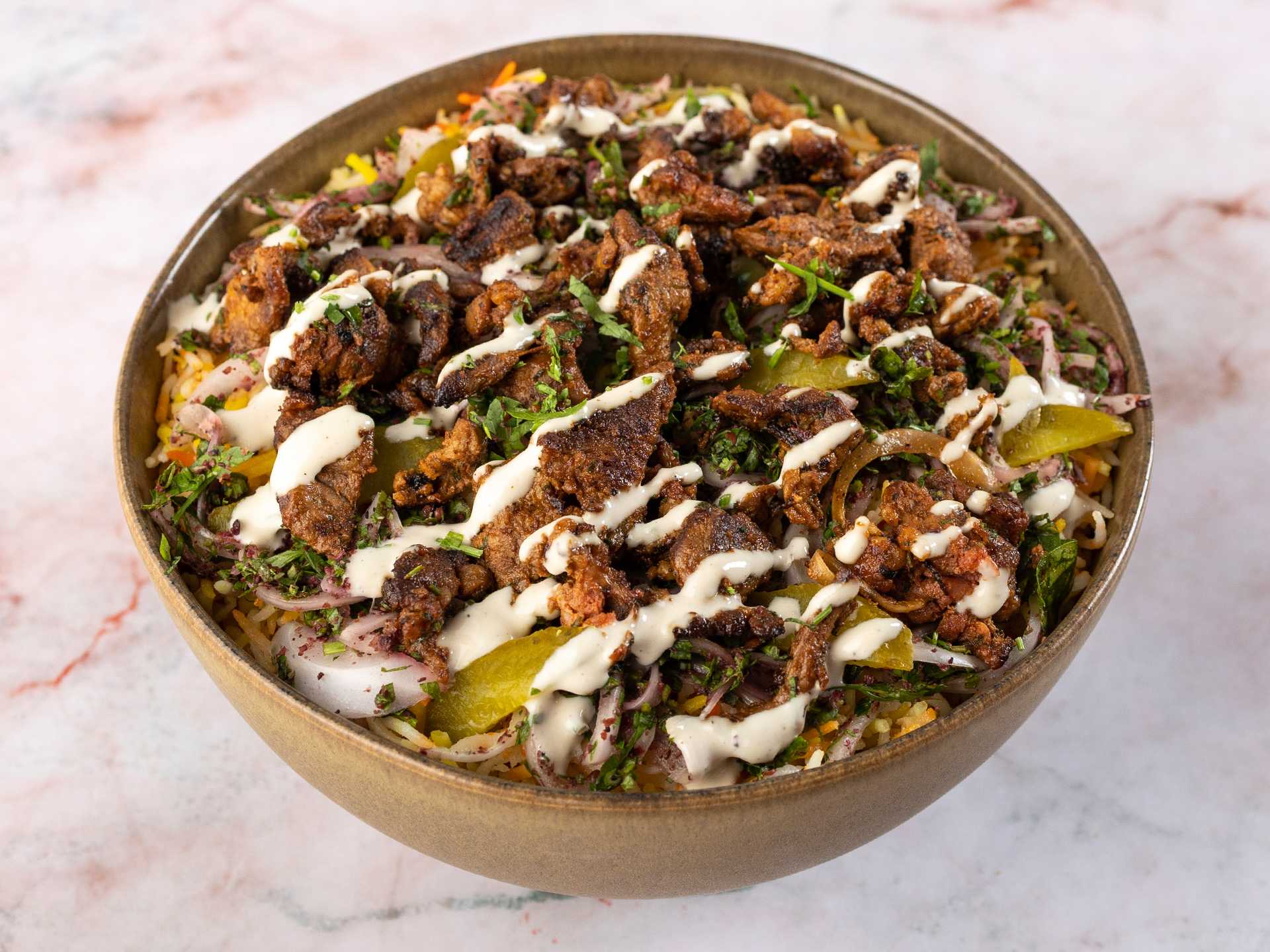 Classic Beef Shawarma Bowl