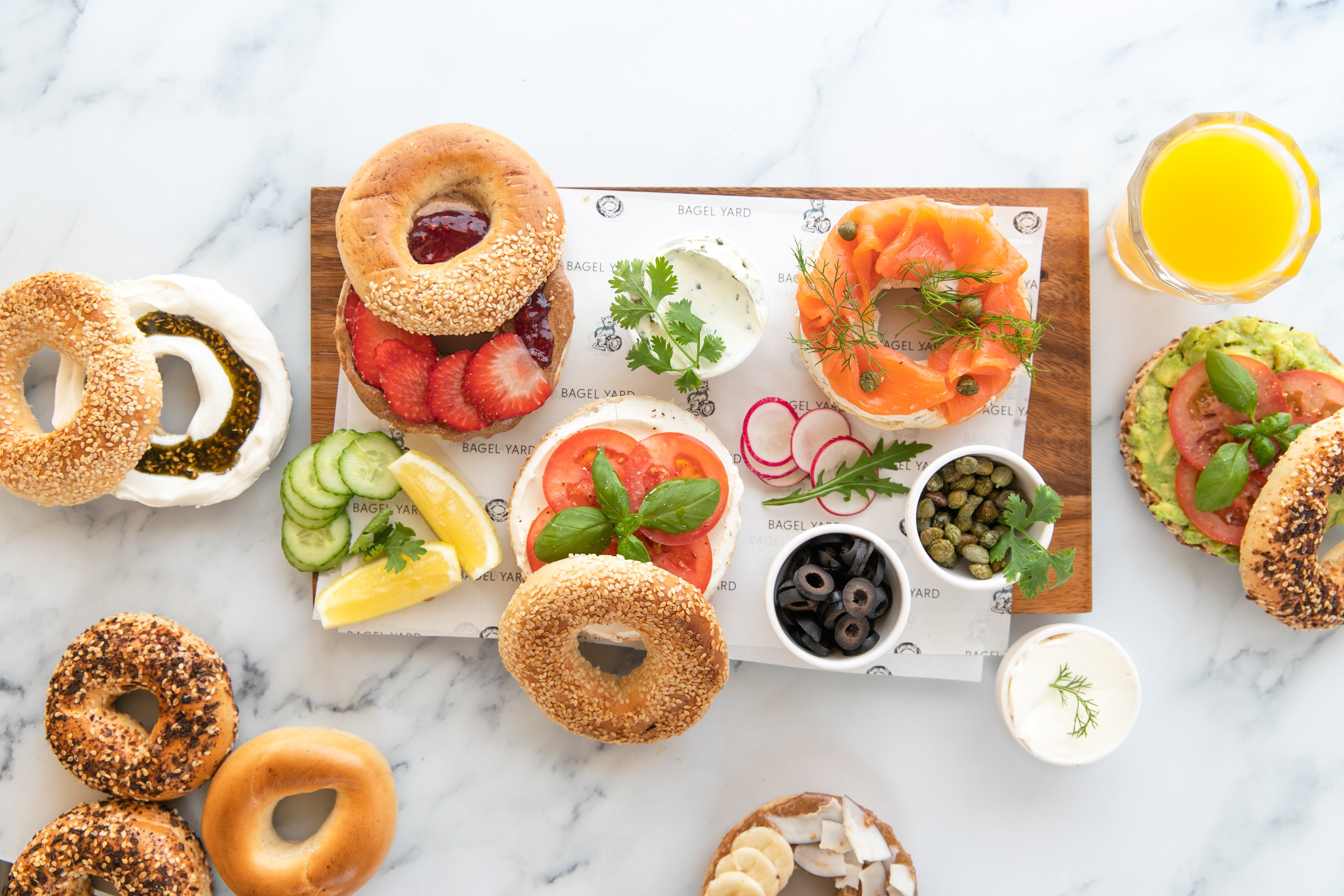 Bagel Yard Cafe delivery from Umm Al Sheif Order with Deliveroo