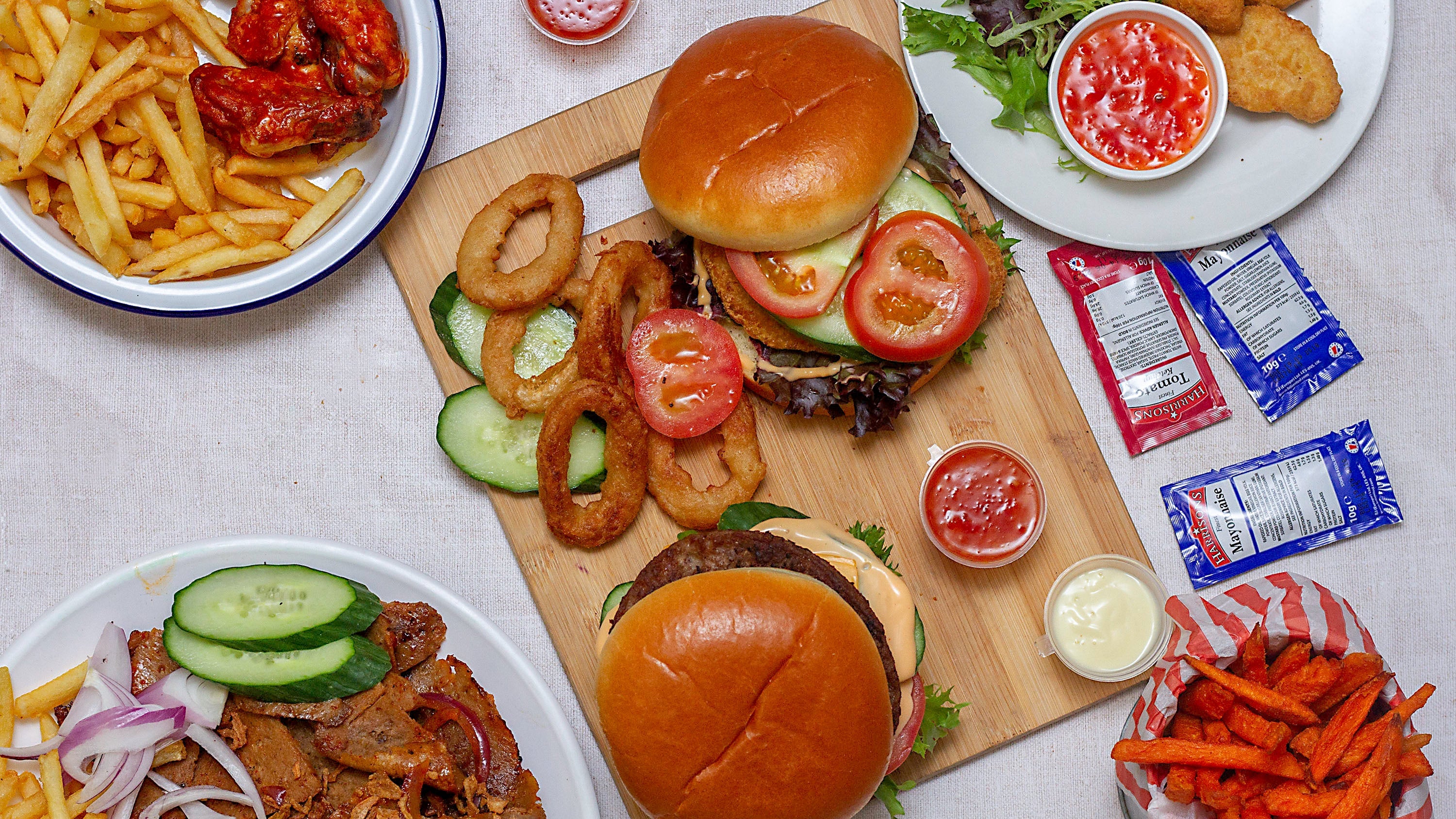 Burger Express delivery from Brick Lane Order with Deliveroo