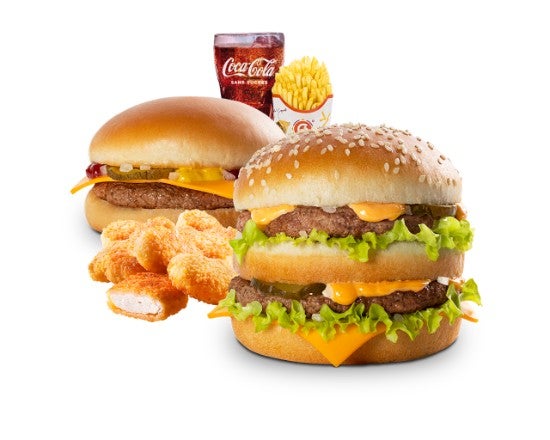 G3 (1 Big + 4 Nuggets ou cheese)