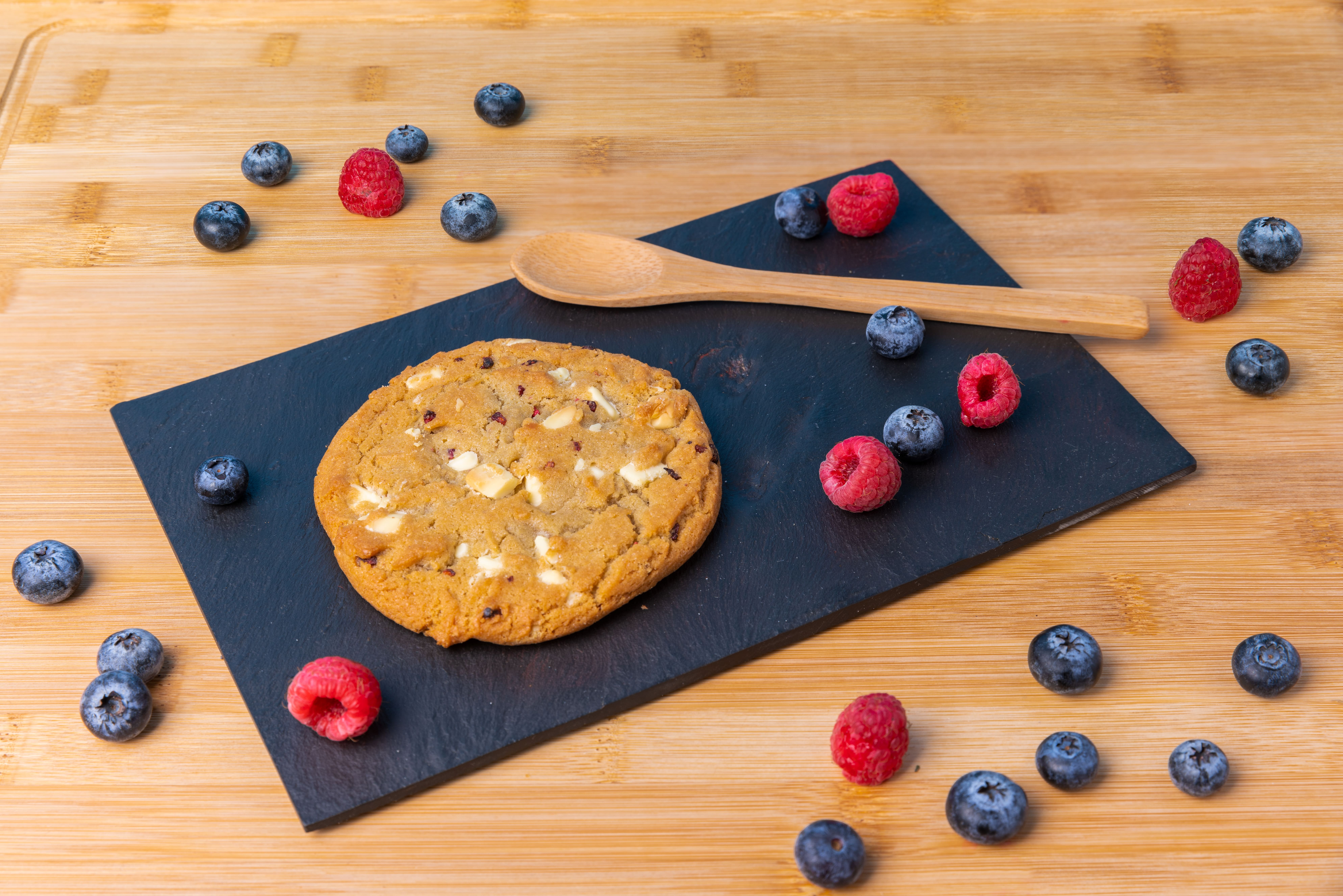 🍪🍓 Cookie chocolat blanc framboise