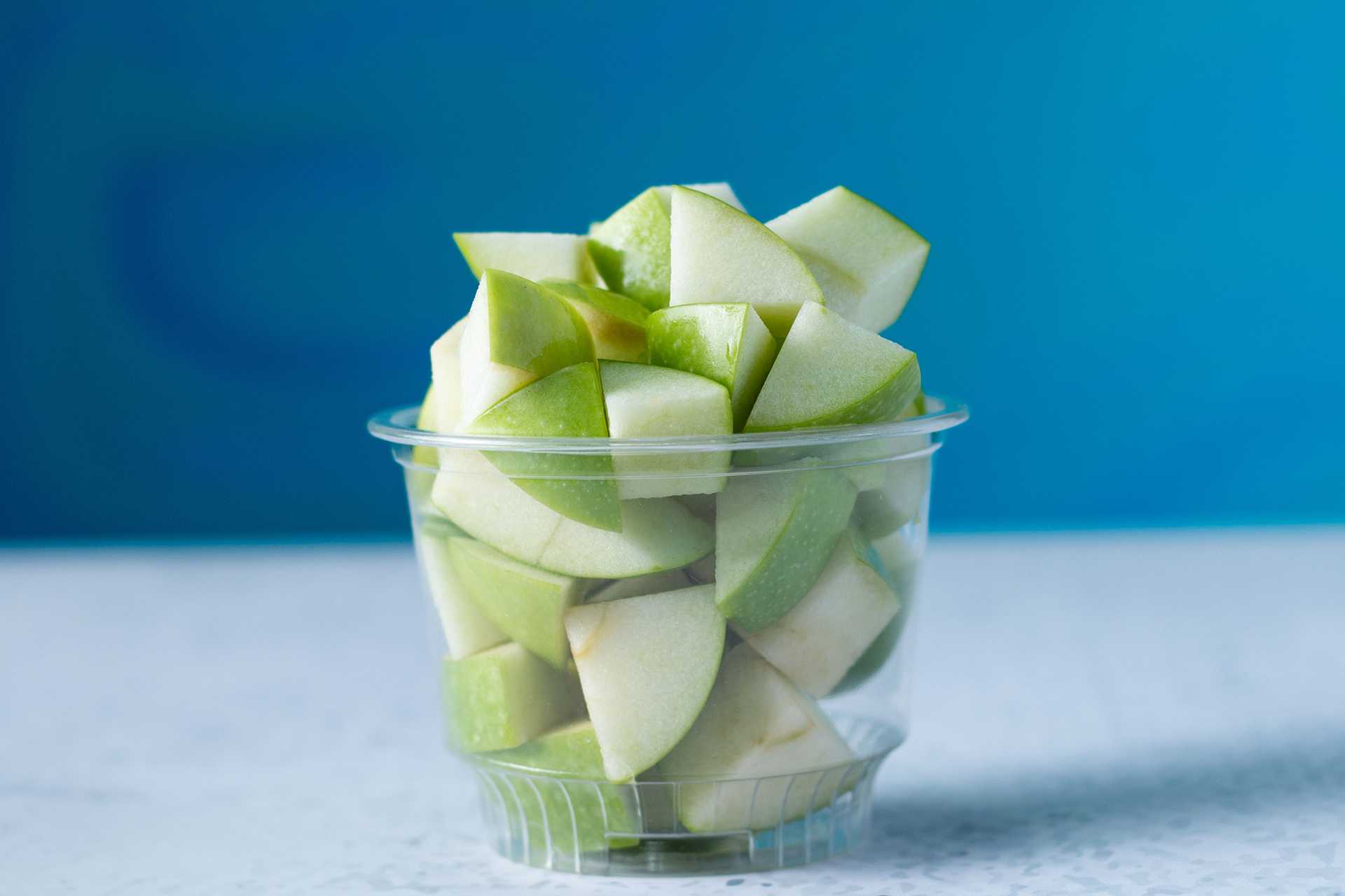 Fresh Green Apple Cuts