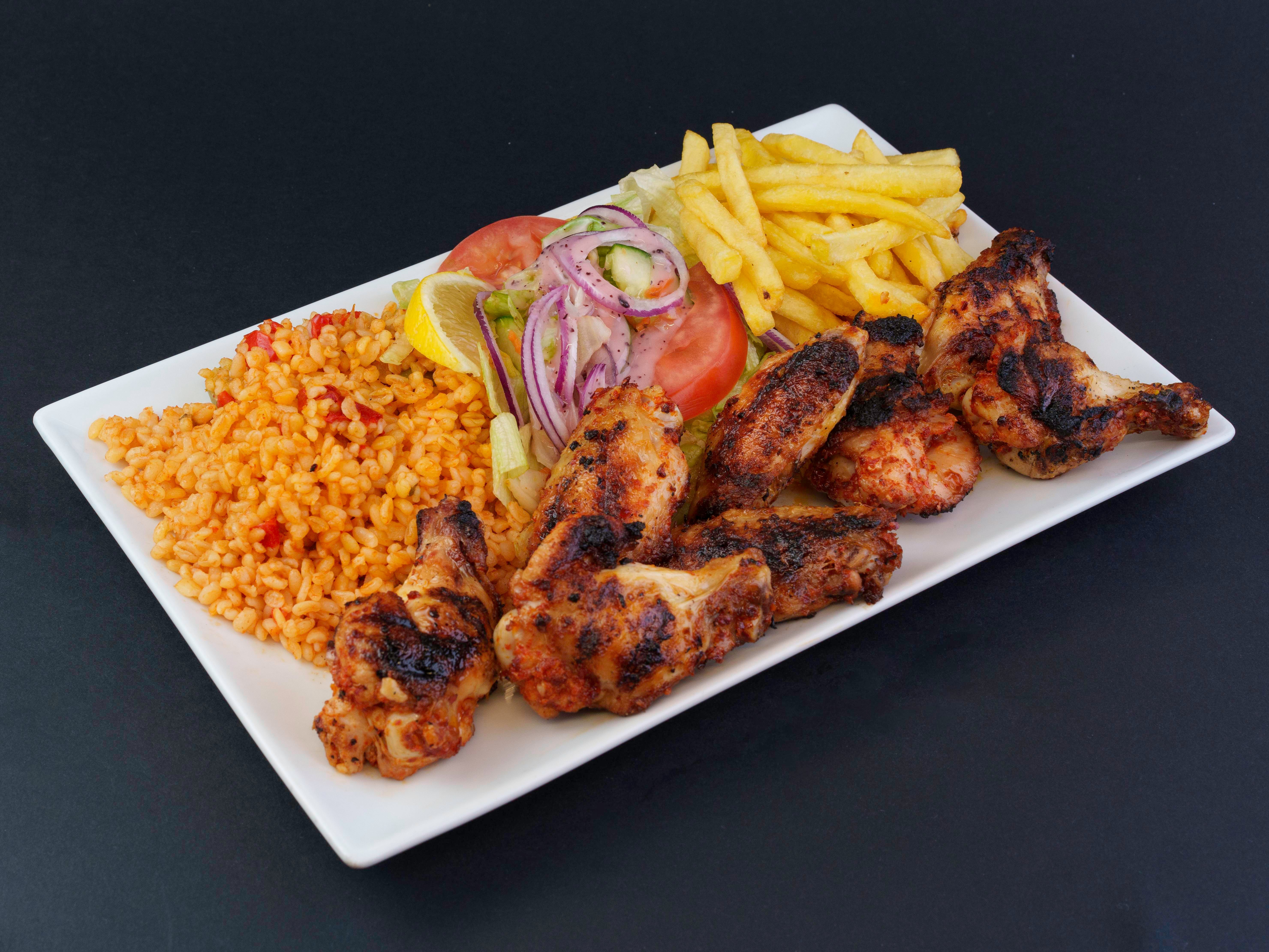 🔥🍛Assiette Ailes de Poulet