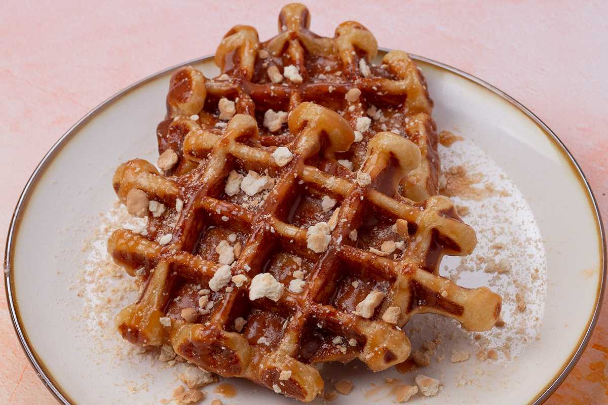 Caramel Waffles