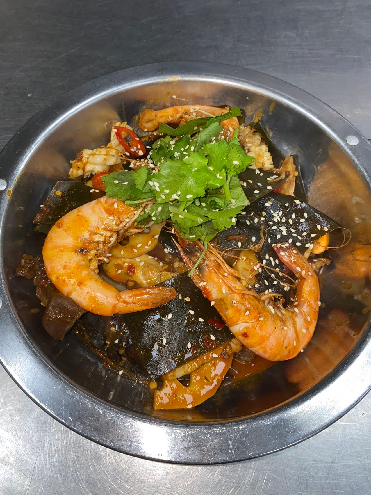 🌶️🌶️Spicy Hot Pot (海鮮麻辣香鍋)