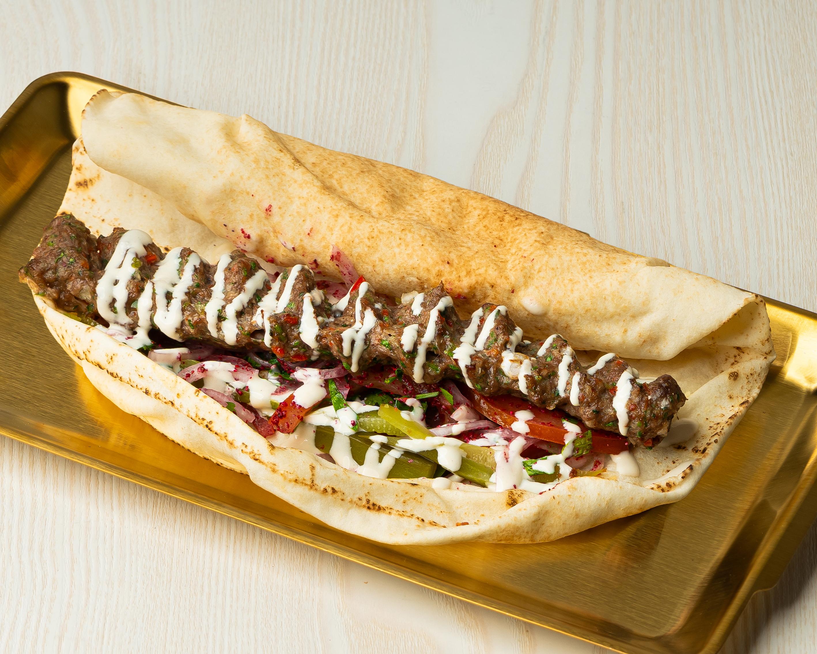 Meat Kabab Sandwich Filler