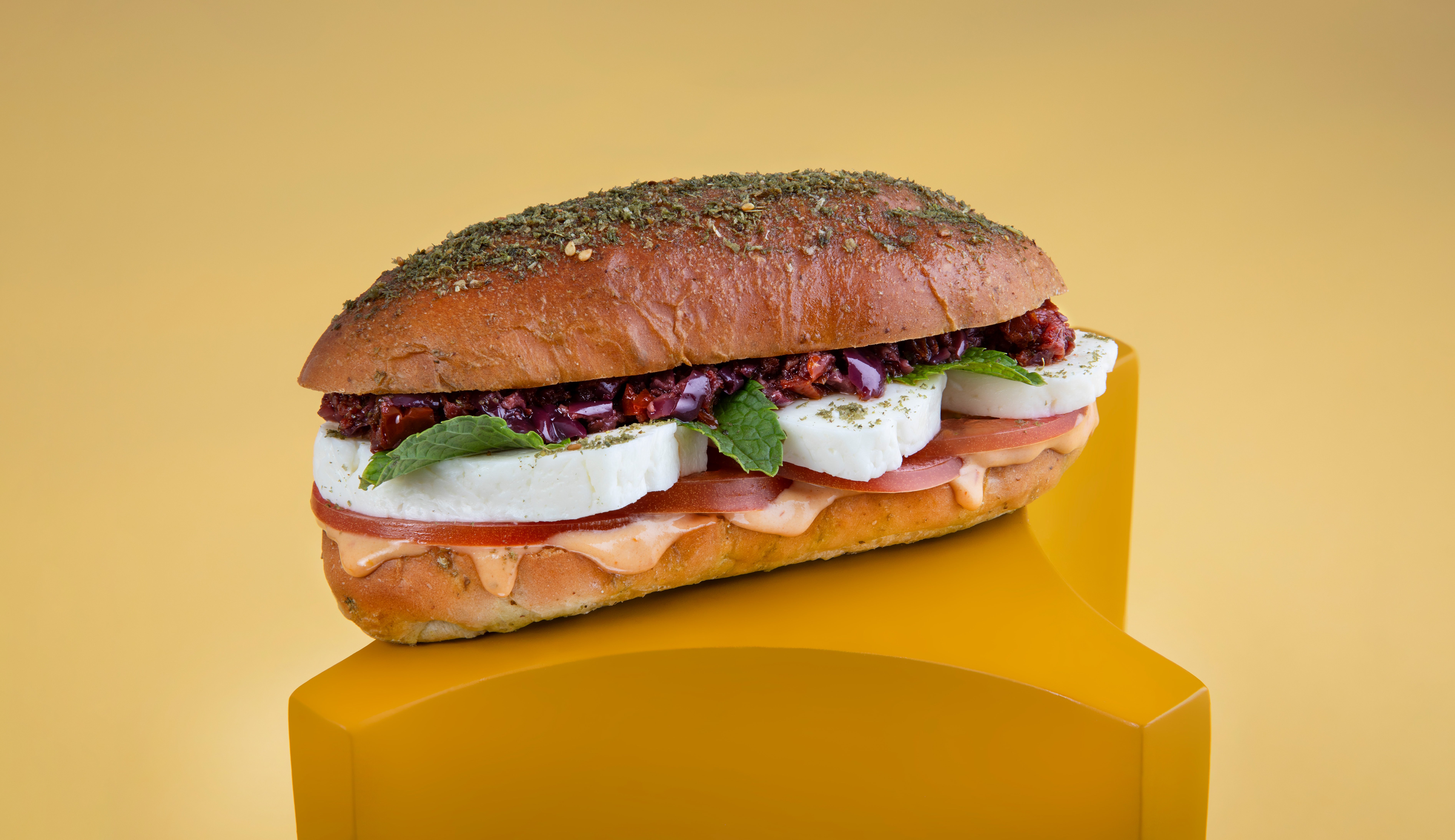 Halloumi Cheese Sandwich
