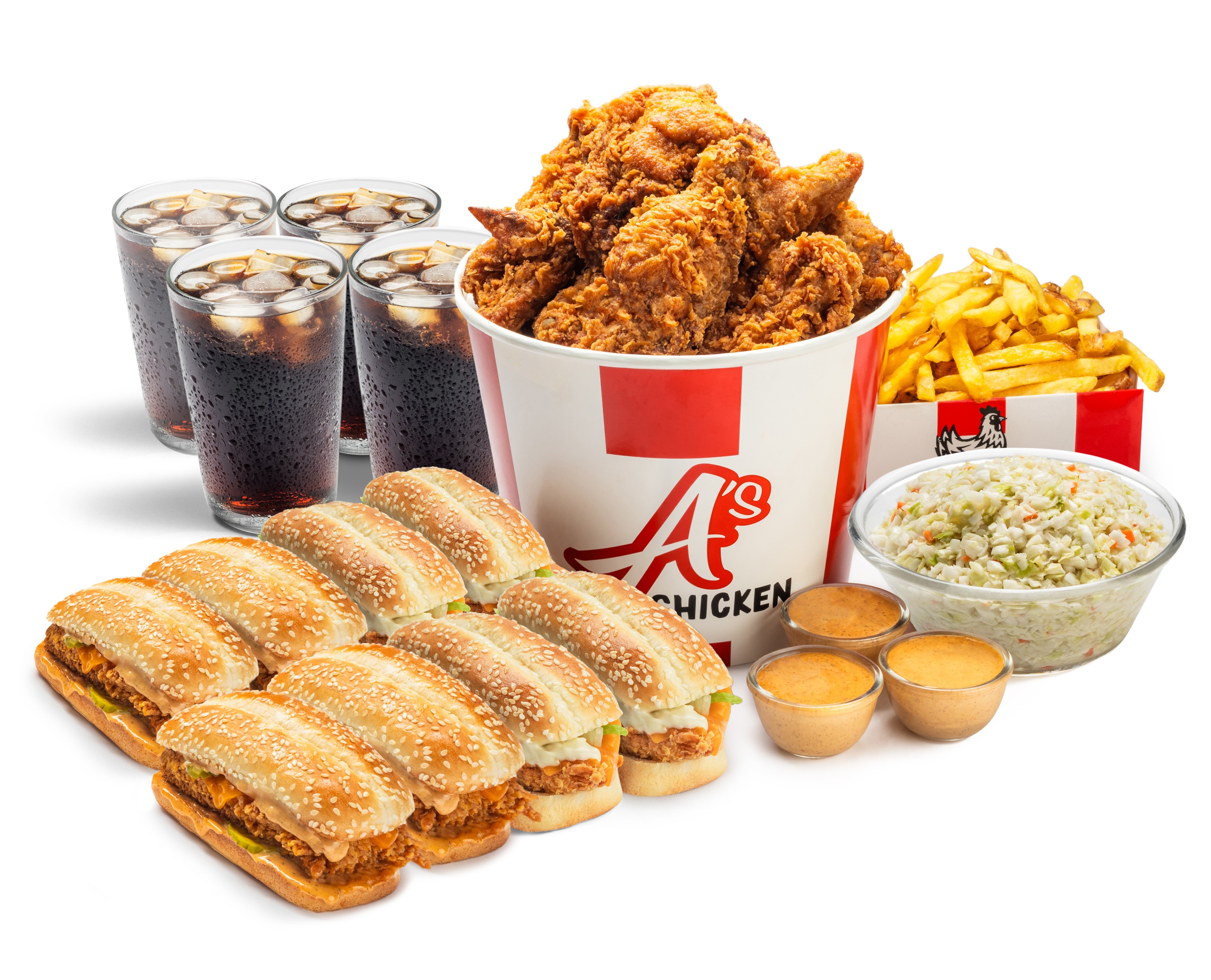Bucket Of 15 Combo And Pop And Royal Box Of 8