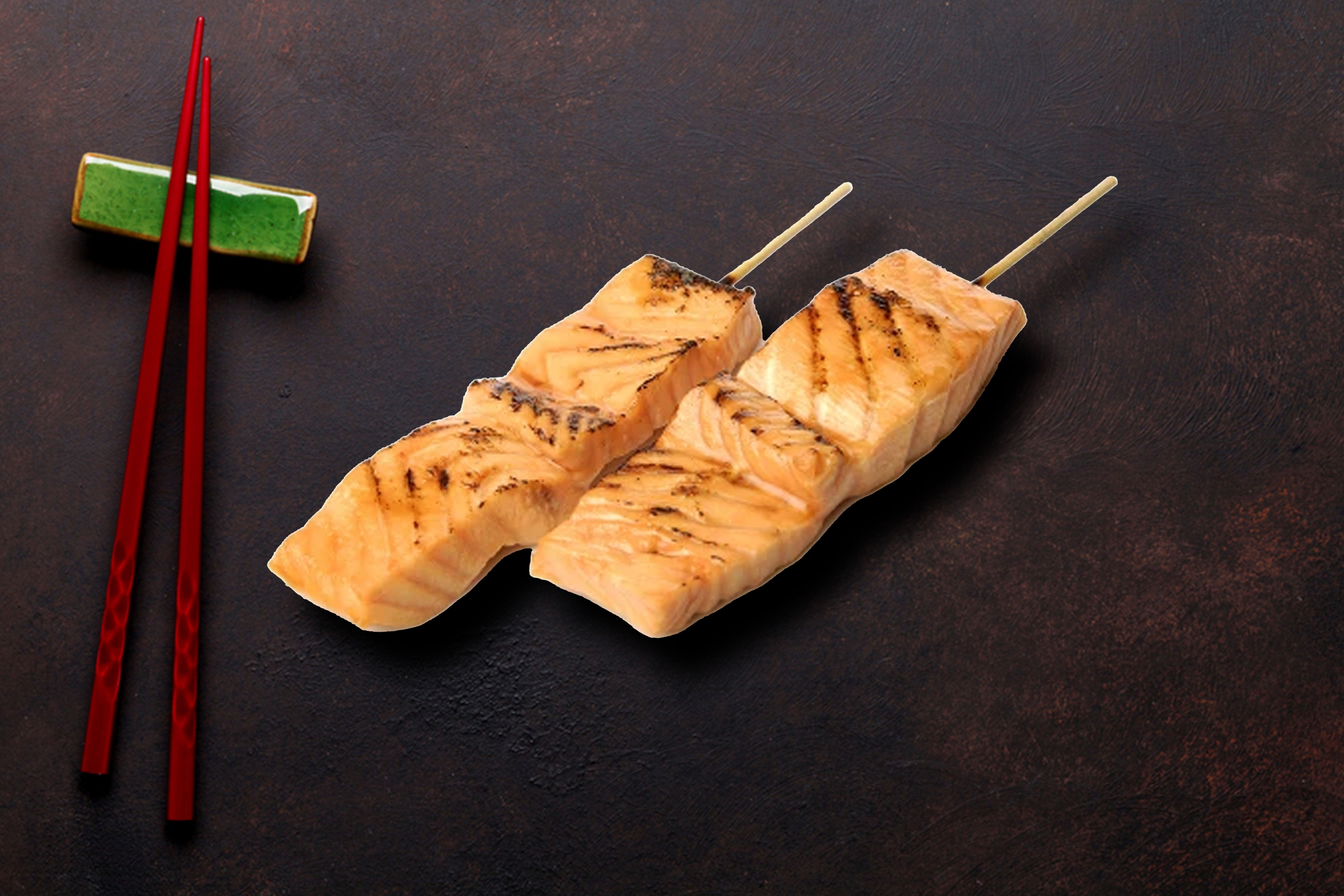 Yakitori saumon X2