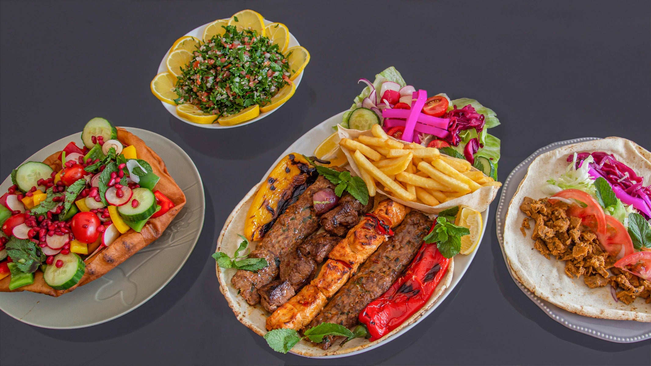 Ganoush Lebanese Grill delivery from Brockley - Order with Deliveroo