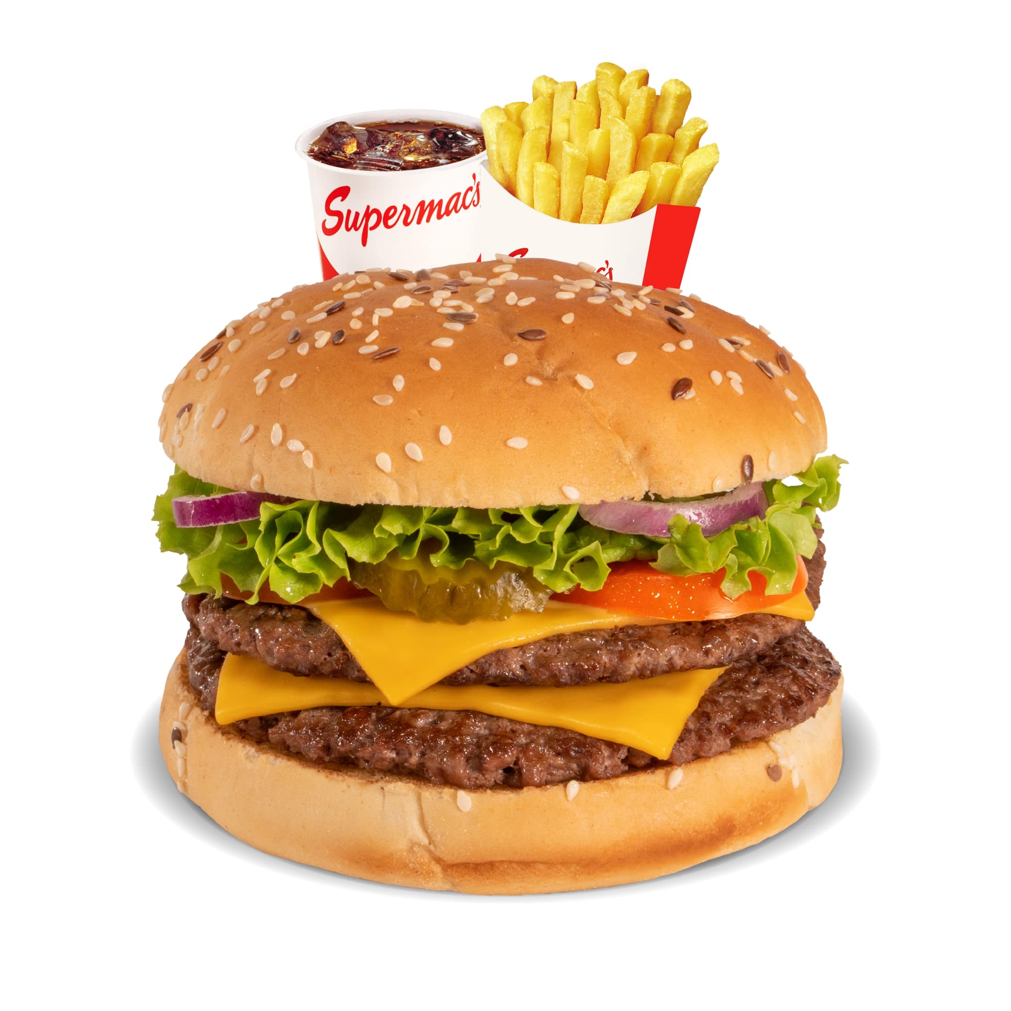 FRESH 5oz Beef Burger Meal