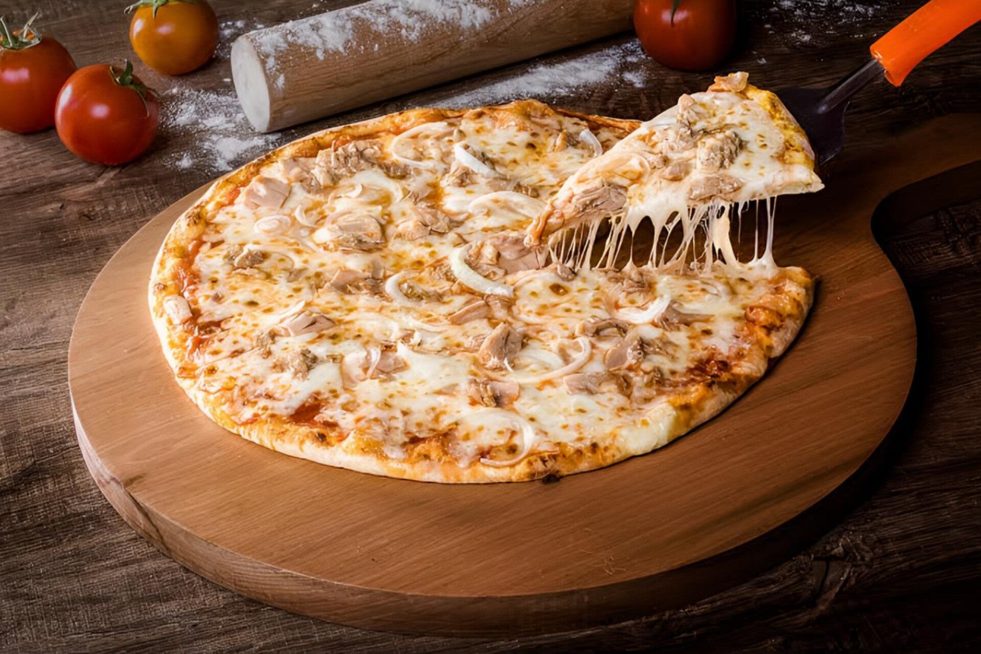 New Tuna pizza