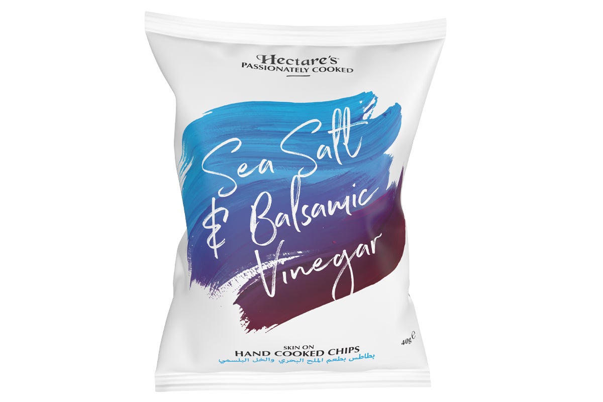 Hectare's Potato Chips Sea Salt & Balsamic Vinegar