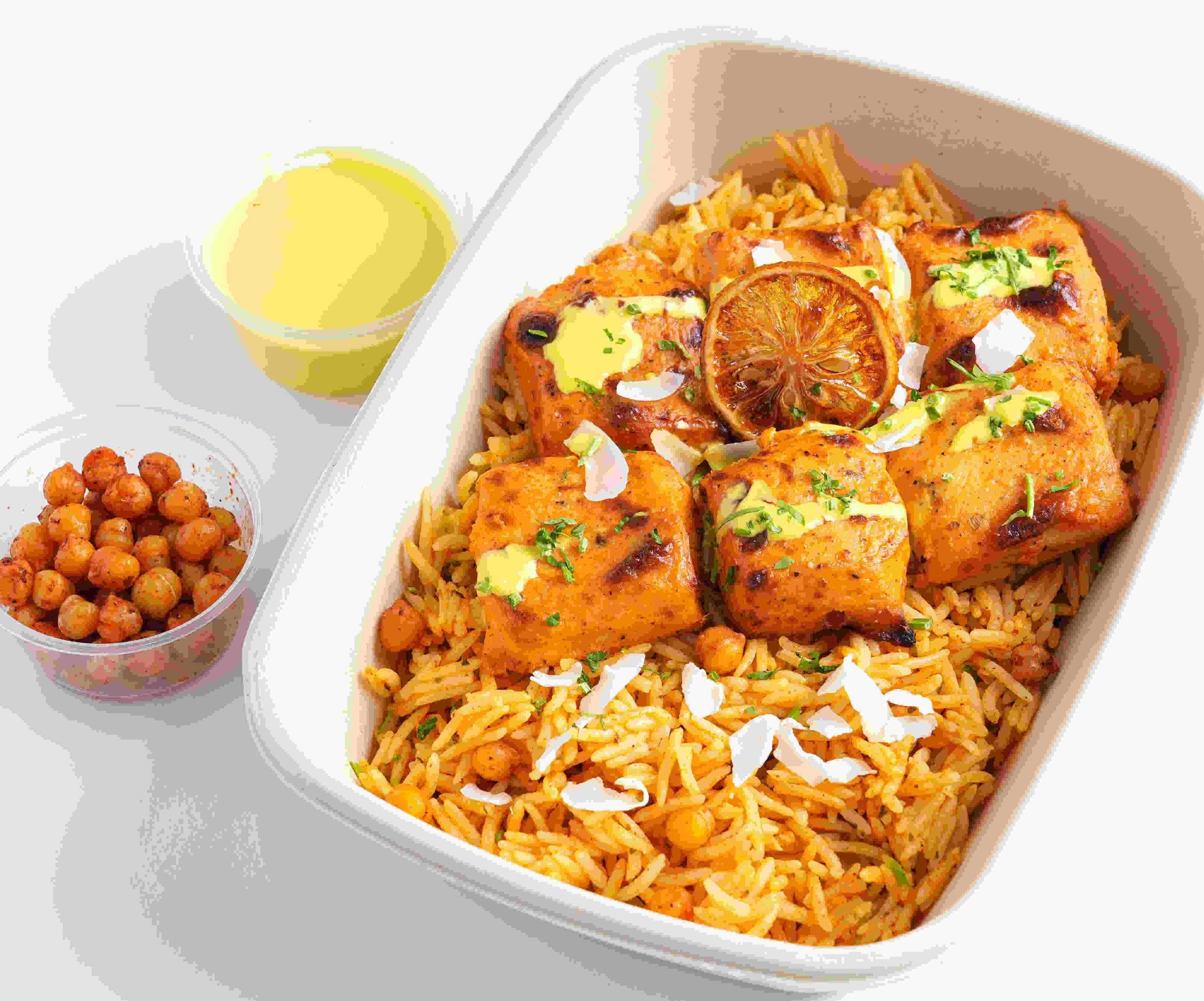 Coconut Saffron Chicken