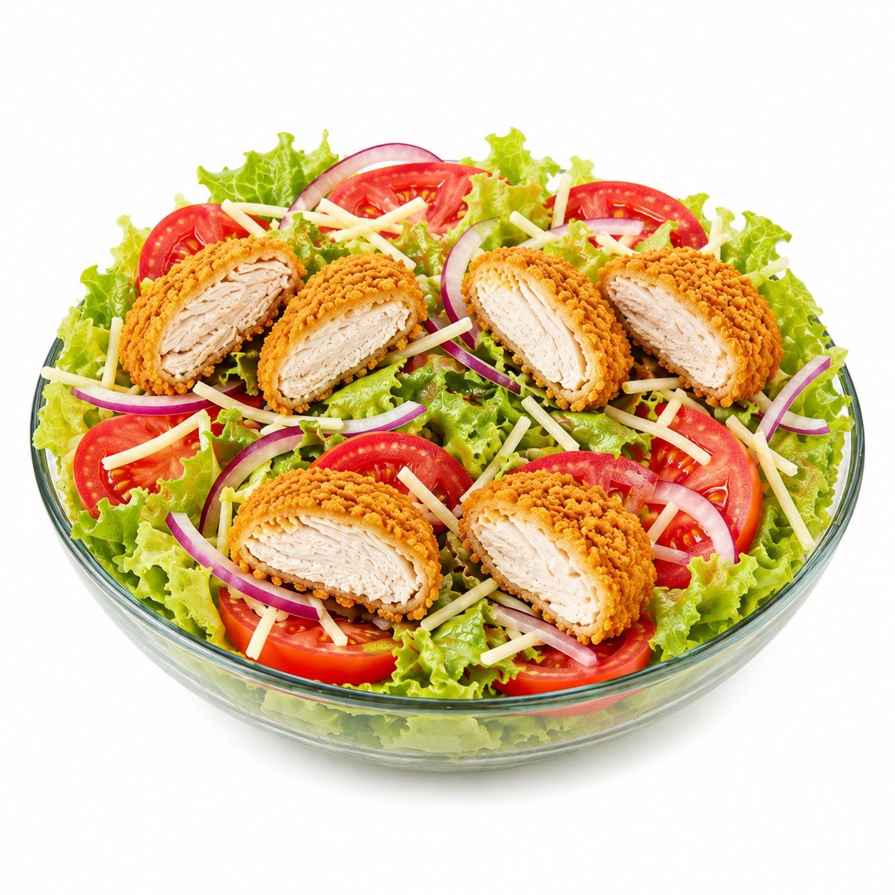 Salade Crunchy Chicken & Cheddar 