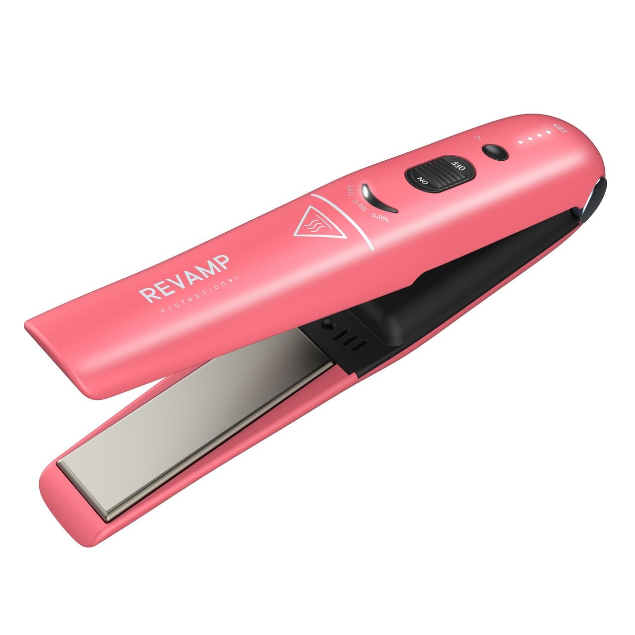 Revamp - Liberate Cordless Compact Hair - Straightener - Pink ST-1700-P
