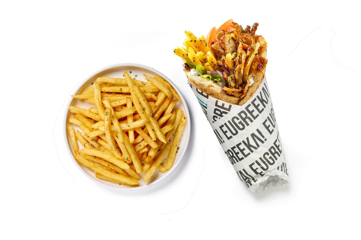 Gyro & Fries Combo