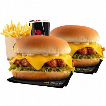 Menu Doublé Chicken Cheese