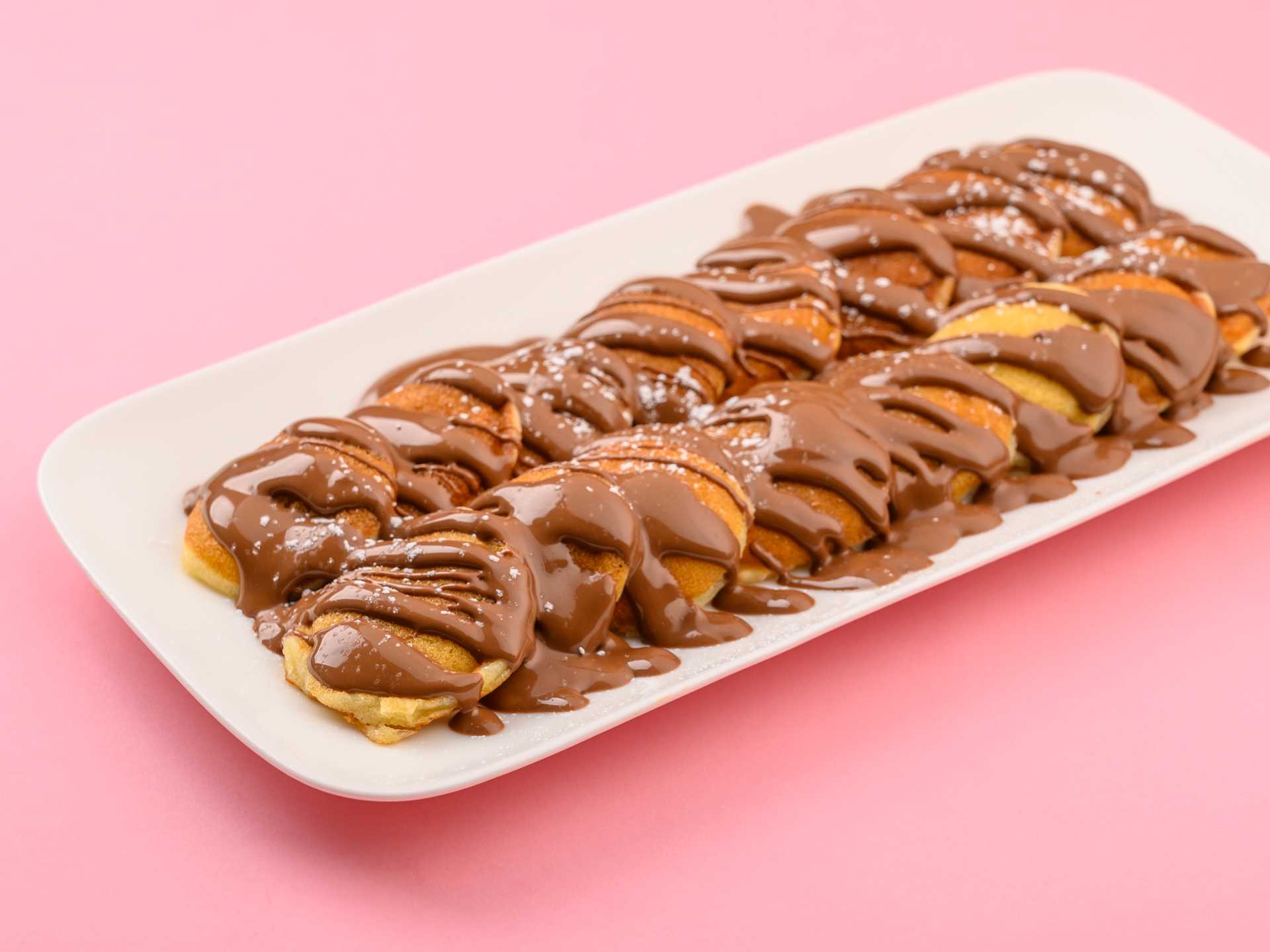 Nutella story Mini Pancakes