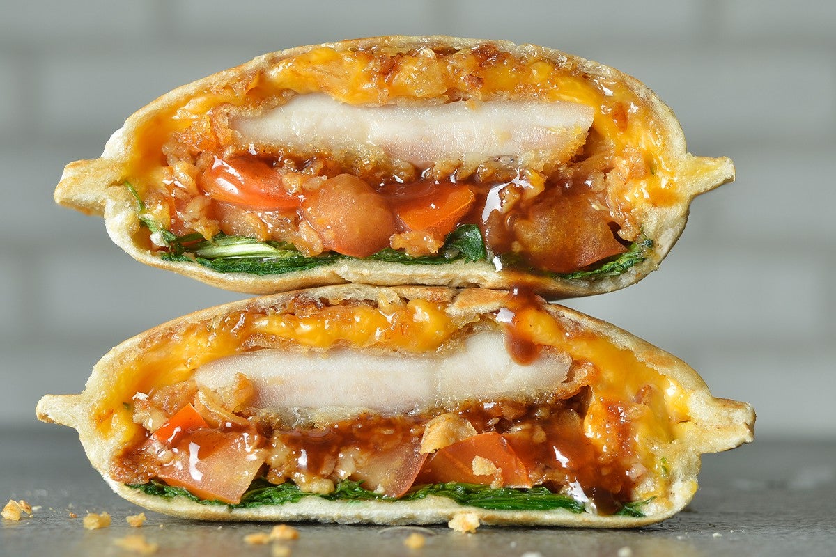 Sando poulet katsu